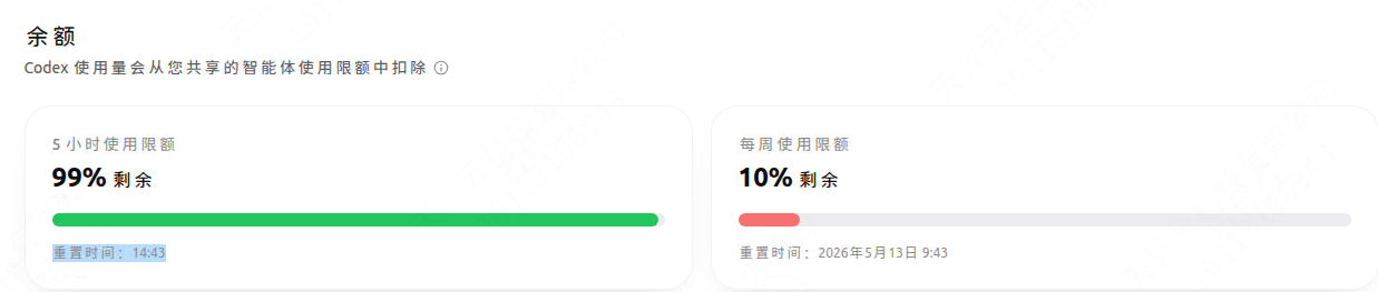 Codex用量2